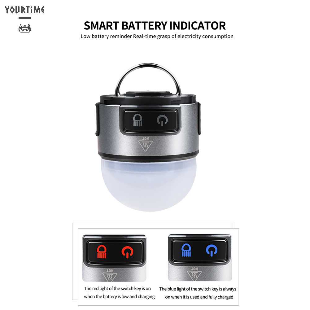 Đèn Pin Mini 4 Trong 1 Tiện Lợi Cho Dã Ngoại