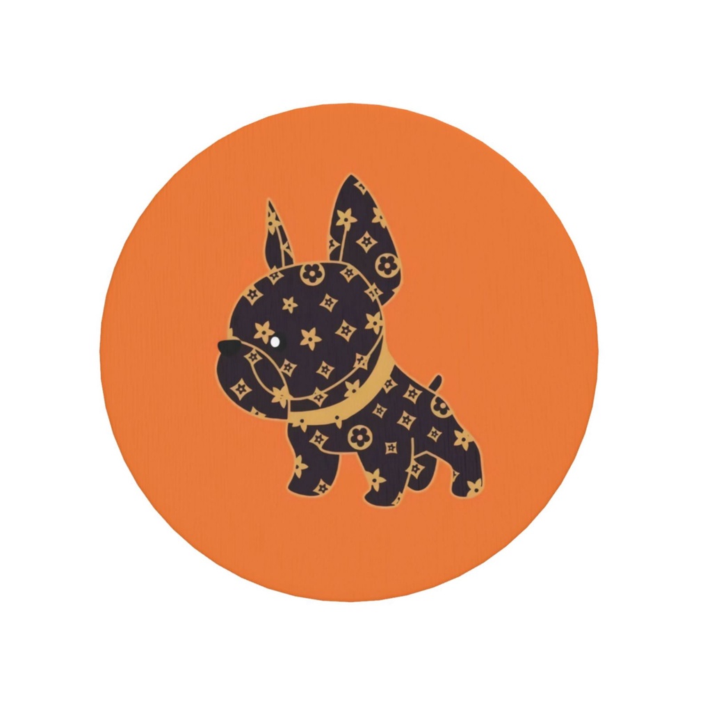 Bộ 2 Đế Lót Ly Tròn Hình Chữ L Vui Nhộn