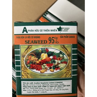 Combo 10 gói Phân bón lá hữu cơ khoáng Seaweed 95% rong biển (10gr/1gói)