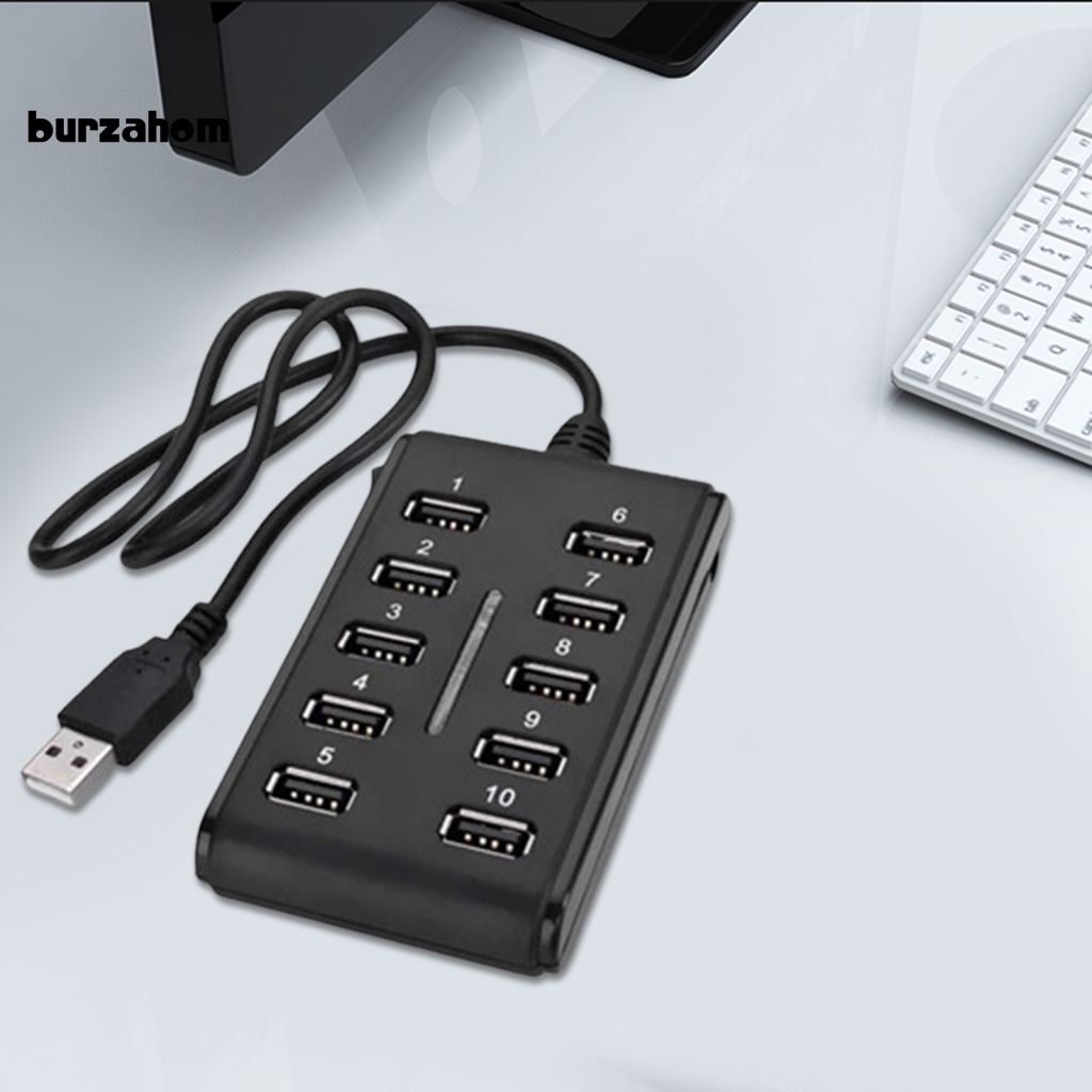 Bộ Chia Cổng Usb 2.0 Kèm Công Tắc Dành Cho Máy Tính