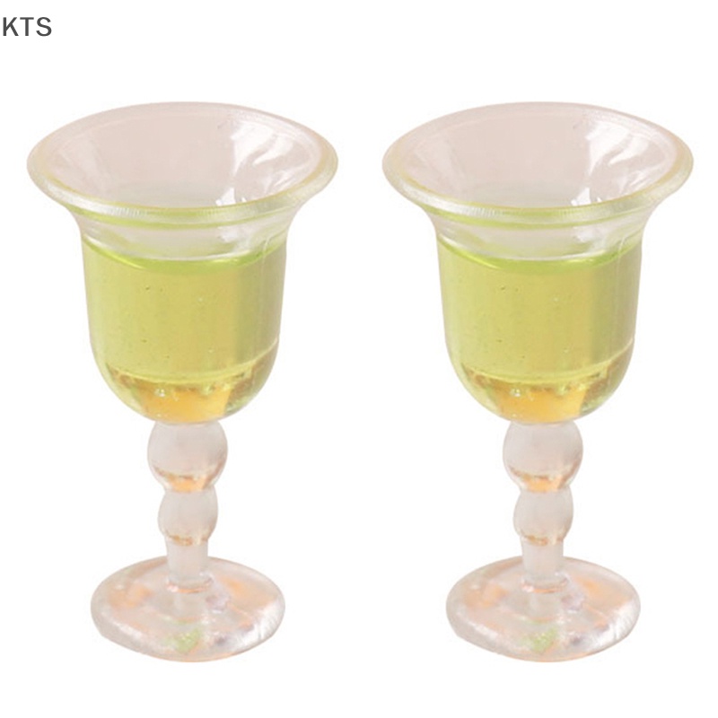 1 Bộ Mô Hình Ly Nước Mini 1: 12 Cho Nhà Búp Bê
