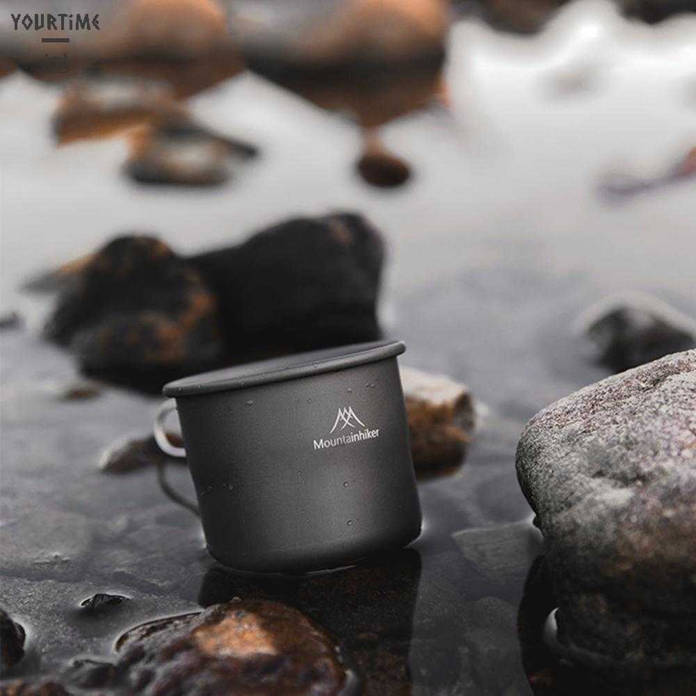 Cốc Uống Nước Có Tay Cầm Có Thể Gập Lại Tiện Dụng Mang Theo Du Lịch Dã Ngoại