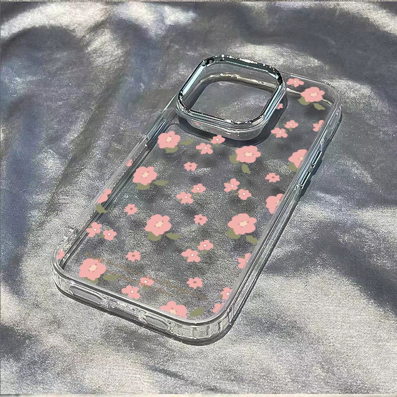 ✅Ốp Điện Thoại Mềm Chống Sốc Họa Tiết Hoa Nhỏ Đơn Giản Cho Iphone 12Max118 14pro13 7plus Gz1A