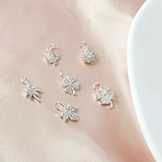 Mặt dây chuyền Cỏ ba lá Xương rồng Lá phong Hướng dương