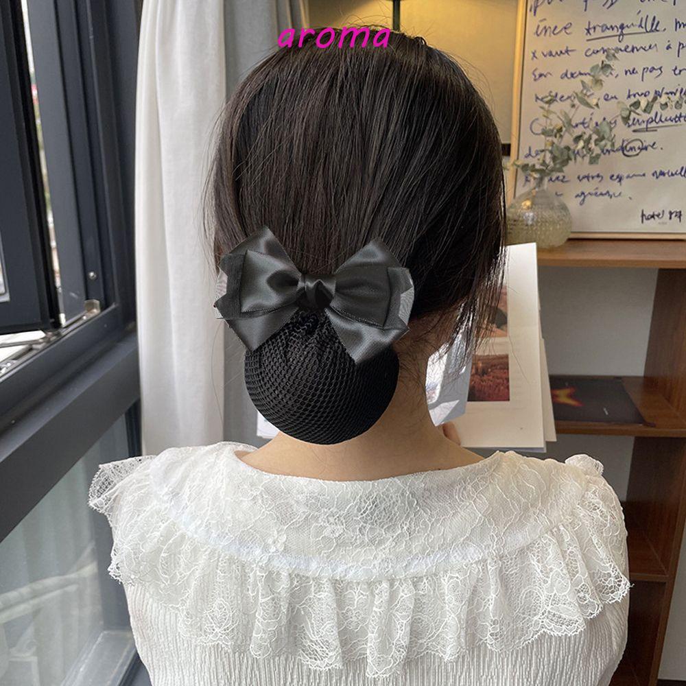 Kẹp Tóc Trang Trí Nơ Lớn Phong Cách Vintage Thời Trang Mùa Xuân Dành Cho Nữ