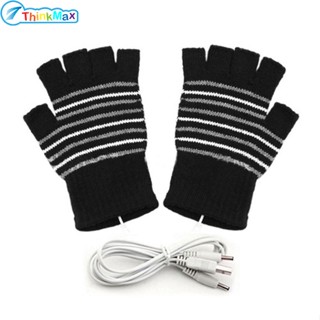 Đôi Găng Tay Đan Len Giữ Ấm Cổng USB Cho Nam Nữ