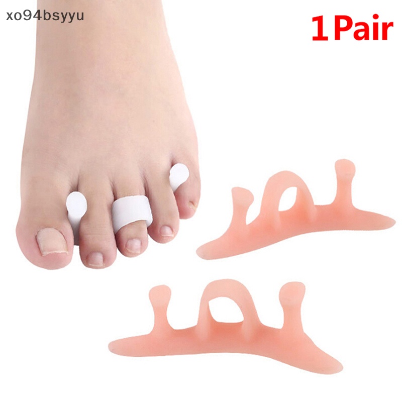 1 Cặp Đệm Silicone Chỉnh Hình Ngón Chân Cái Giảm Đau Xo94Bsyu
