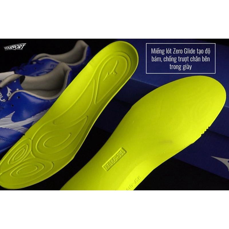 Lót giày thể thao Mizuno - P1GZ180245 - VÀNG Chính hãng êm chân khử mùi