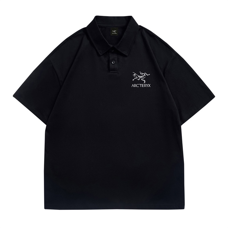 Áo Thun Polo Ngắn Tay Họa Tiết In Thời Trang Cho Nam Nữ