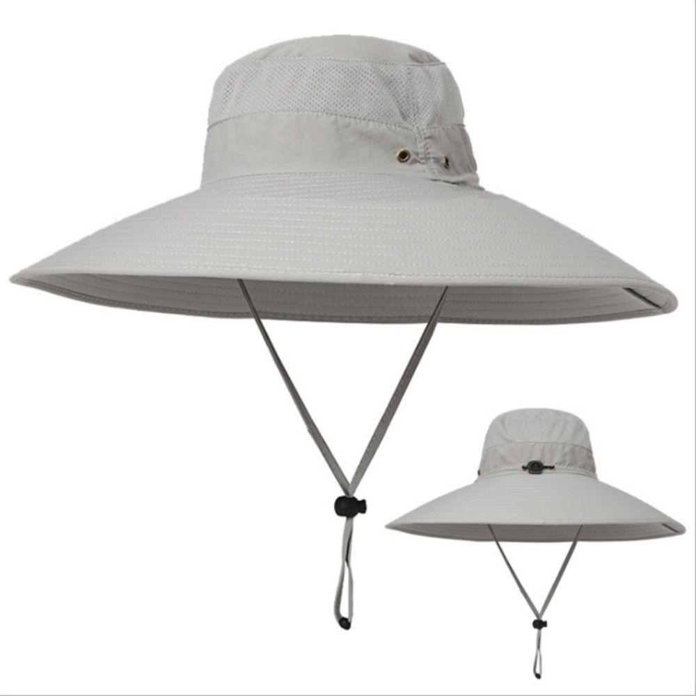 1 Nón Bucket Vành Rộng Thời Trang Mùa Hè Cho Nam