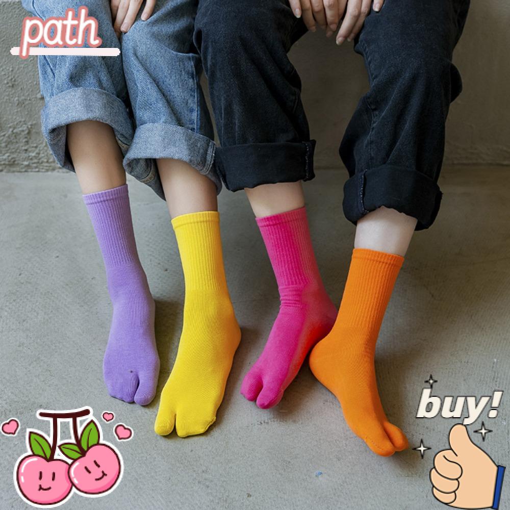 Vớ Cotton Xỏ Ngón Đơn Giản Phong Cách Nhật Bản