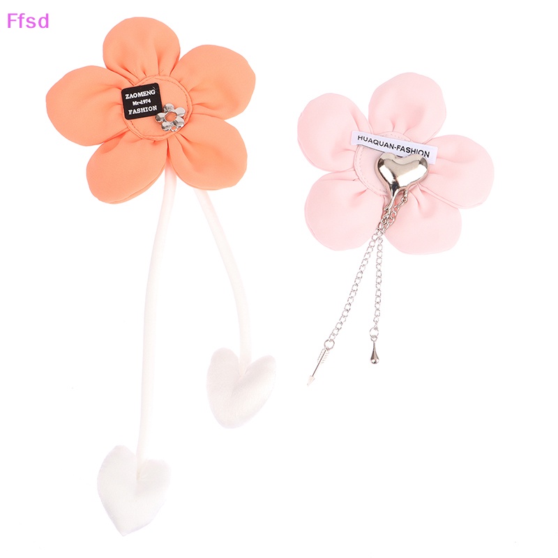 {Ffsd} Ghim Cài Áo Hình Hoa Năm Lá Ba Chiều Sáng Tạo Thời Trang DIY Trang Trí Túi Xách Nữ * Bán Chạy