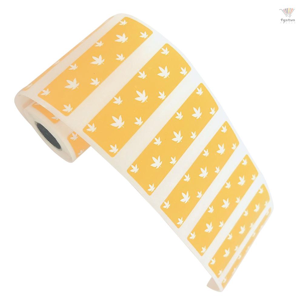 3 Cuộn Nhãn Dán Nhiệt Trong Suốt Hoạt Hình Dễ Thương 57 * 30mm  Cho Máy In Nhiệt PeriPage A6