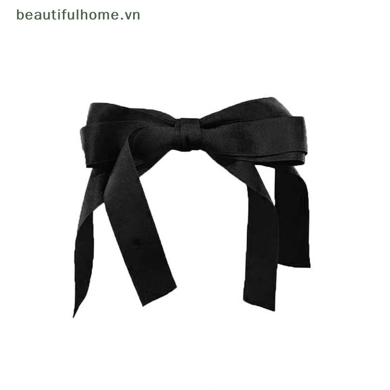 1 Kẹp Tóc Nơ Lớn Thời Trang Cho Nữ