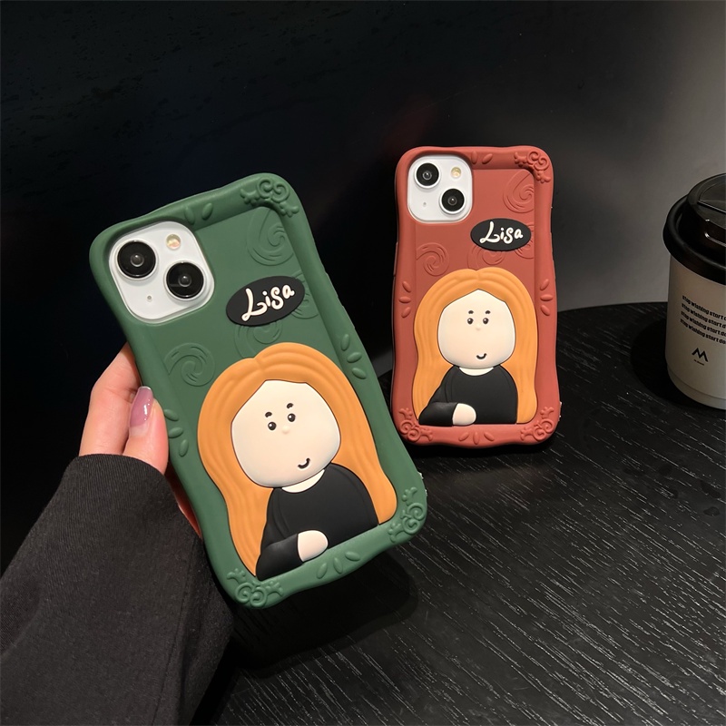 Ốp Điện Thoại Silicon TPU Mềm In Họa Tiết Hoạt Hình 3D Cổ Điển Chống Rơi Cho iPhone 14 13 12 11 Pro Max