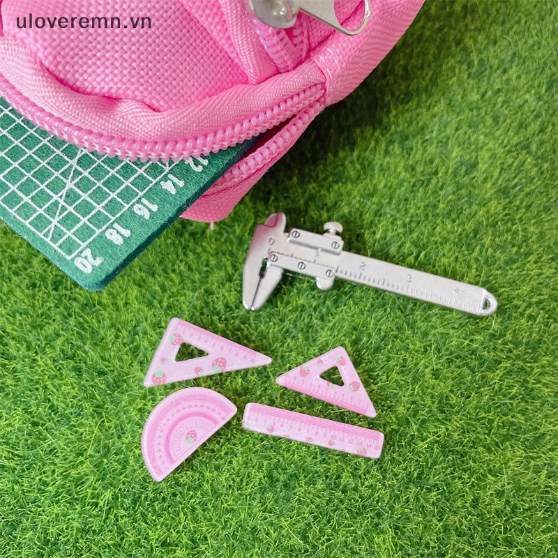 Set 5 Thước Đo Bằng Nhựa Mini Dùng Để Trang Trí Nhà Búp Bê