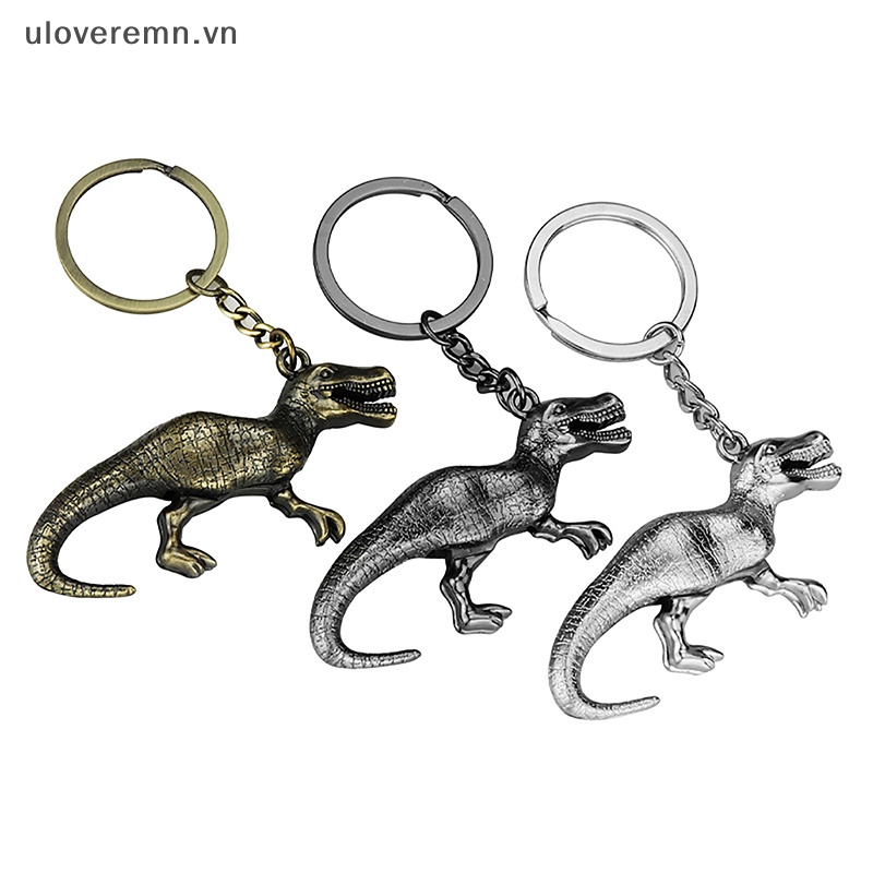 Uloveremn Móc Khóa Kim Loại Hình Khủng Long Vintage Thời Trang