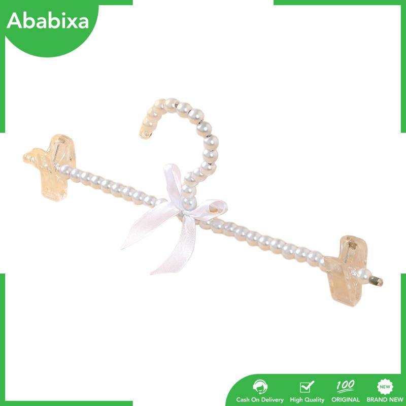 Móc Treo Quần Áo Đính Hạt Ngọc Trai Và Nơ Thanh Lịch Cho Cô Dâu / Bé Gái