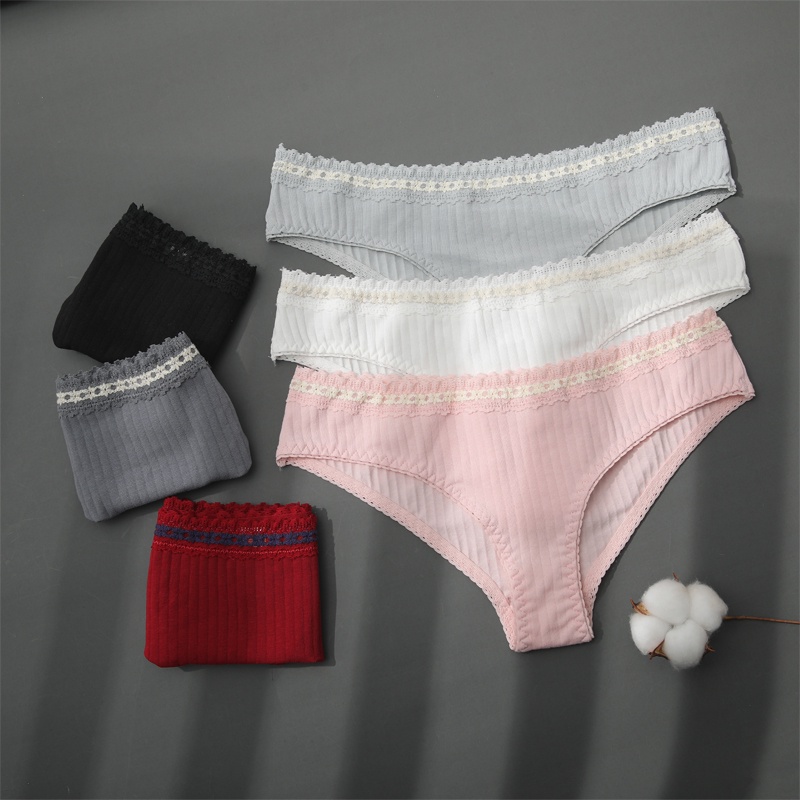 Quần Lót Cotton Plus Size Thoáng Khí Cho Nữ LEVAO