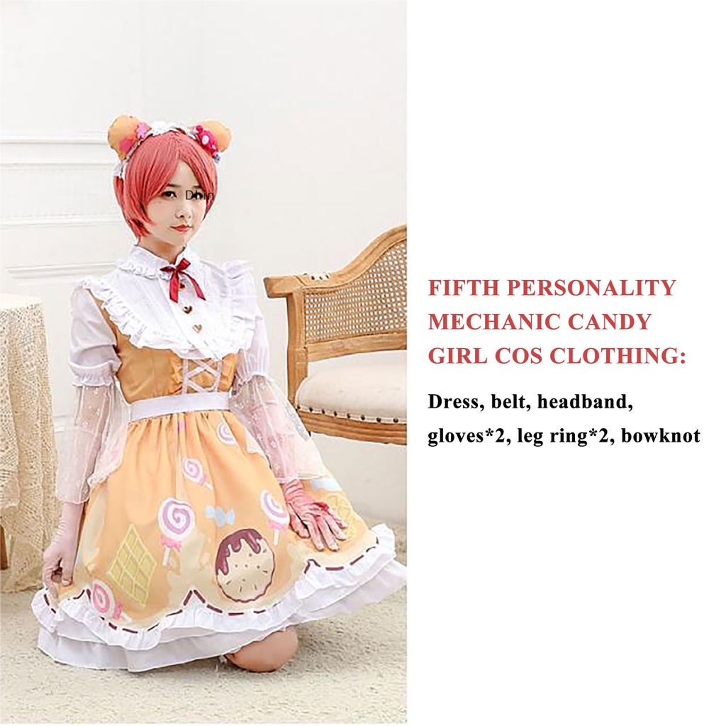 [Dhin] Quần Áo Hóa Trang Lolita Màu Kẹo Cá Tính Thứ Năm Cho Nữ Túi Đựng Đồ Dùng Cao Cấp Tiện Dụng