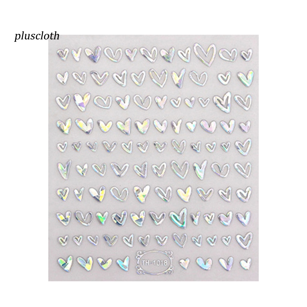 Miếng Dán Trang Trí Móng Tay Chống Rơi Không Phai Màu Tự Dính Dễ Thương