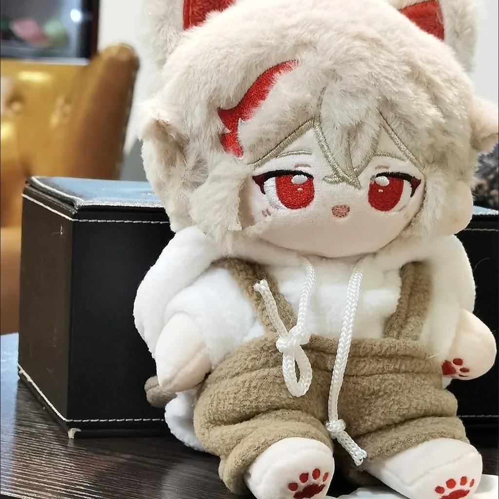 Genshin Impact Cotton Doll Boy Doll Búp bê dễ thương 20cm Đồ chơi nhồi bông Hình Nhân Vật Hoạt Hình Kaedehara Kazuha
