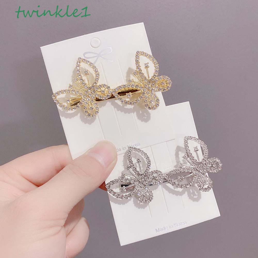 Kẹp Tóc Hình Bướm Lấp Lánh Cho Nữ