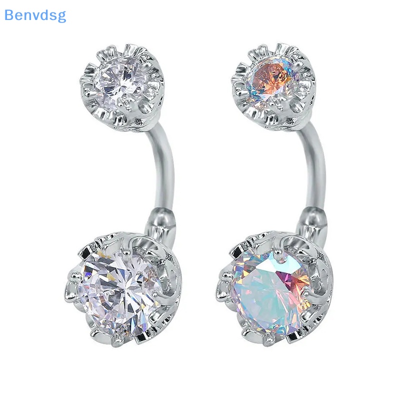 Khuyên Rốn Đính Đá Zircon Trang Sức Múa Bụng Cho Nữ