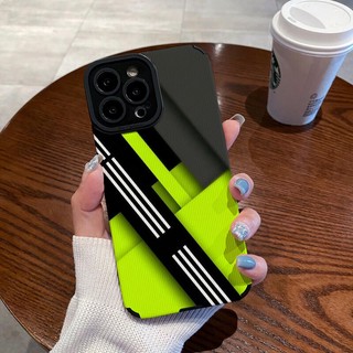 Ốp Điện Thoại Silicone Chống Rơi Họa Tiết Hình Học Cho IPhone 12 Pro Max X XR XS Max SE 7 Plus 8 Plus 13 Pro Max 14 Pro Max