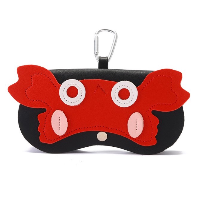 Túi Đựng Mắt Kính Bằng Da PU Họa Tiết Hoạt Hình Dễ Thương Cho Nữ RYVN