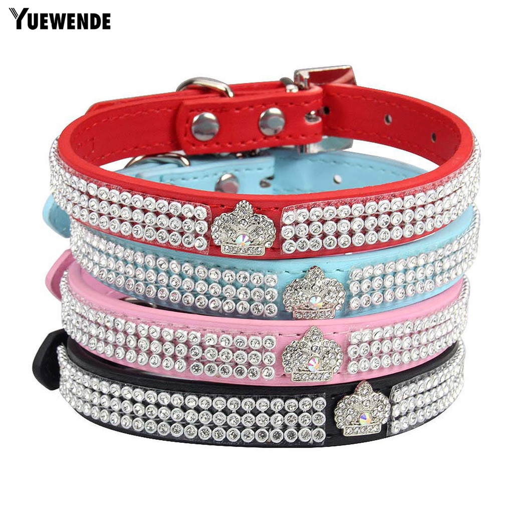 Yq.e Vòng Cổ Choker Đính Đá Có Thể Điều Chỉnh Thời Trang Dành Cho Thú Cưng