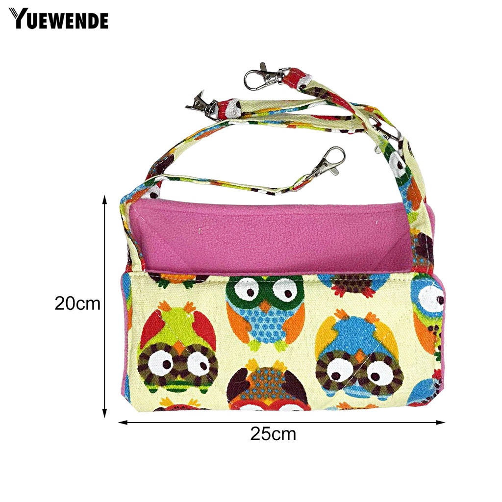 Võng Treo Mềm Mại Thoải Mái In Họa Tiết Da Báo Cho Hamster / Sóc / Thú Cưng YQ.E