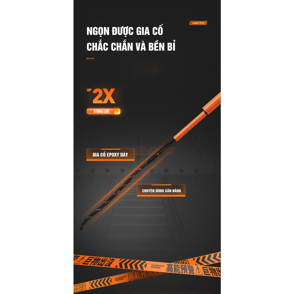 Hãng handing, Cần Câu Tay HD La Văn Cương Thế Hệ II, Chuyên Săn hàng bạo lực