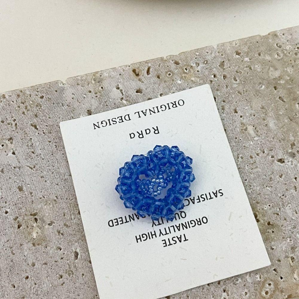 Nhẫn Hợp Kim Đính Hạt Nhiều Màu Sắc Đáng Yêu Thời Trang Cho Nữ