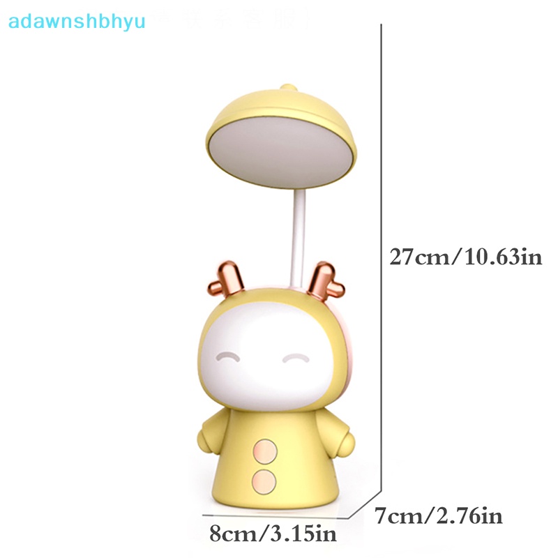 Đèn Để Bàn adawnshbhyu Cổng Sạc Usb Có Thể Điều Chỉnh Độ Sáng Dễ Thương Dùng Làm Quà Tặng Sinh Nhật