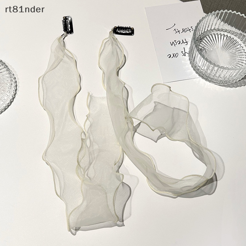 Rt Kẹp Tóc Lưới Thắt Bím Tóc Màu Trơn Ngọt Ngào Thần Tiên Dành Cho Bạn Nữ n