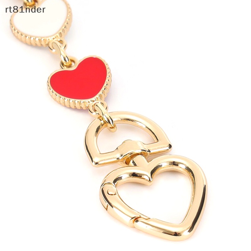 Rt Phụ Kiện Dây Xích Nối Dài Cho Túi Xách DIY Hình Trái Tim