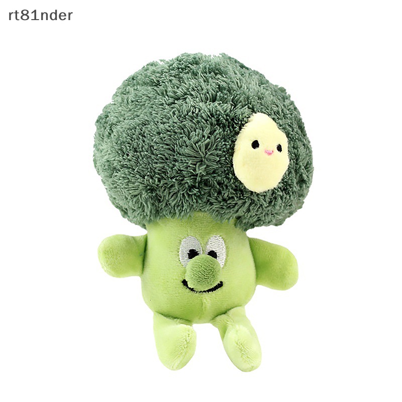 Rt Đồ chơi nhồi bông Broccoli Mềm Mại Hình Rau Củ Quả Dễ Thương Cho Bé