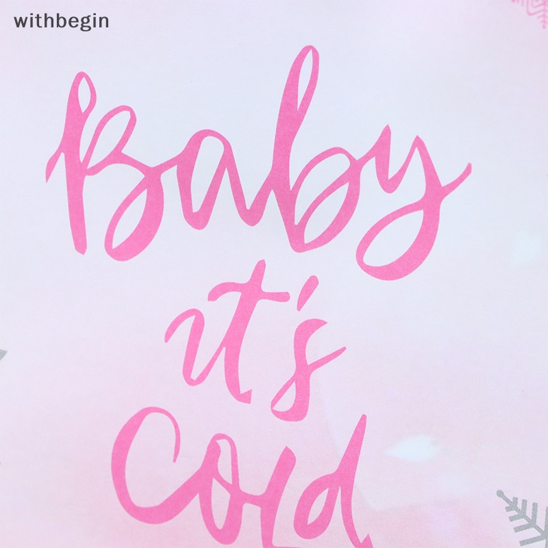 Bộ 5 Túi Đựng Quà Tặng Họa Tiết Bươm Bướm / Vương Miện / Hoa Tuyết Độc Đáo