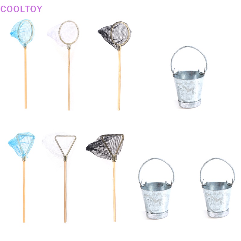 1 Bộ Lưới Đánh Cá Mini 1: 12 Độc Đáo Trang Trí Nhà Búp Bê / Tiểu Cảnh