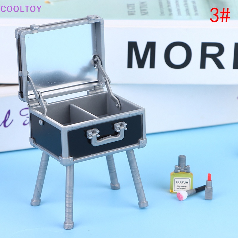 Cooltoy 1 Set Gương Trang Điểm Mini 1: 12 Cho Nhà Búp Bê Kèm Giá Đỡ