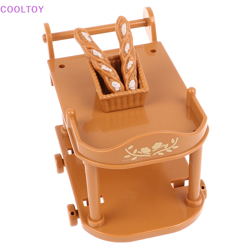 Mô Hình Giỏ Bánh Mì Đồ Chơi Trang Trí Nhà Búp Bê