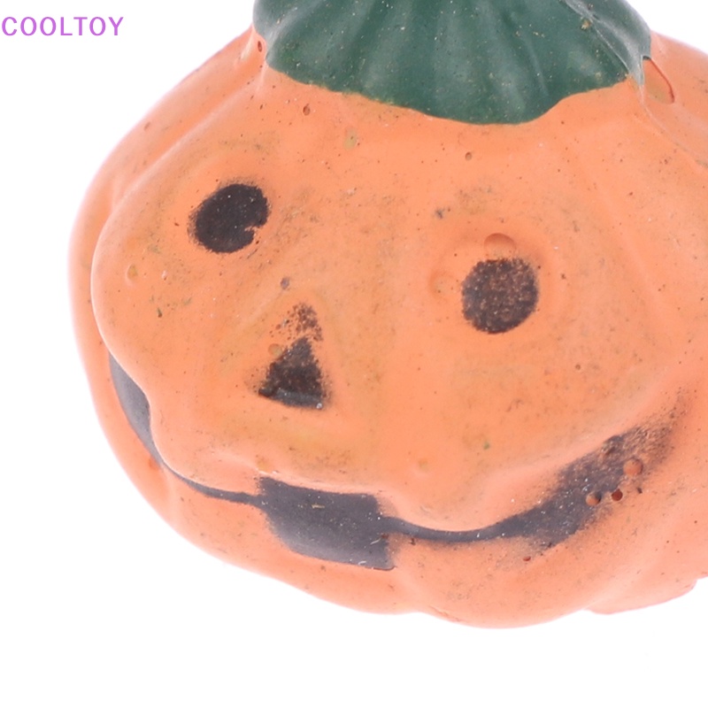 Cooltoy Set 5 Mô Hình Nhà Búp Bê DIY Hình Bí Ngô Halloween Thu Nhỏ