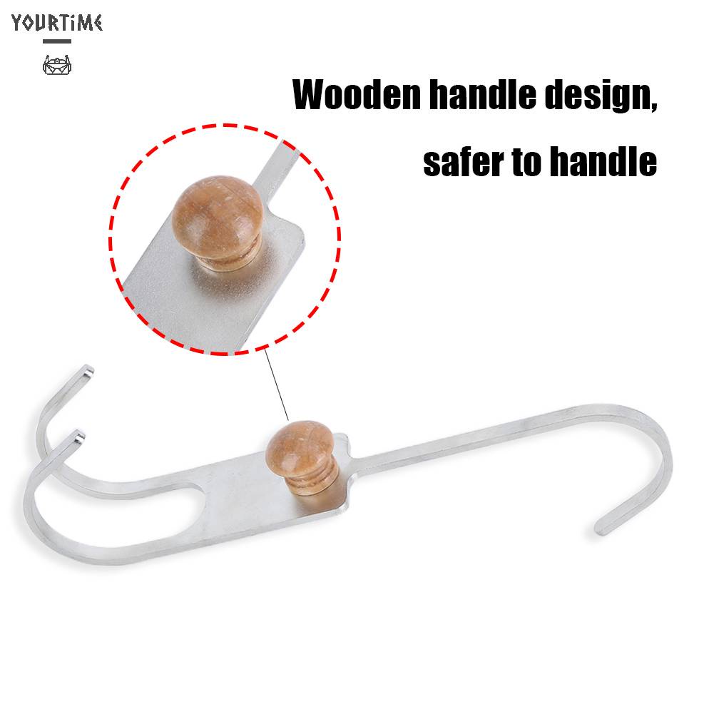 Móc Treo Cầu Chì Hai Mặt Bằng Thép Không Gỉ Siêu Bền Tiện Dụng