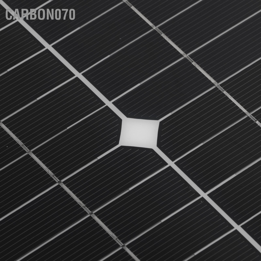 Carbon070 Bộ quạt năng lượng mặt trời 20W Tốc độ chuyển đổi cao Bảng điều khiển di động nhẹ với 2 hút cho RV Dog House