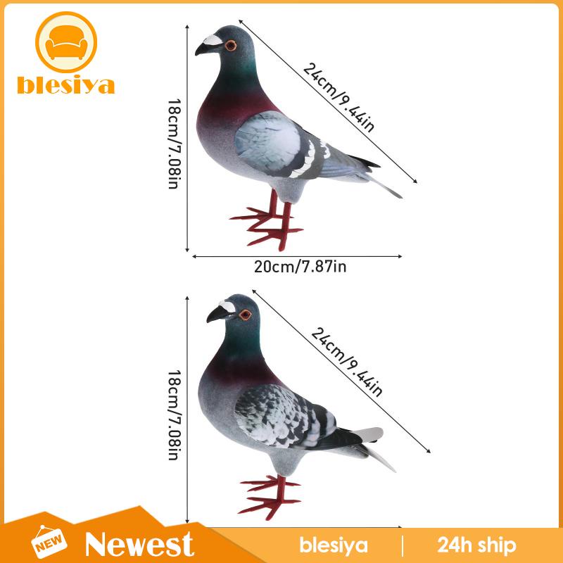 Mô Hình Chim Bồ Câu Giả Bằng Xốp Dùng Trang Trí Lễ Phục Sinh