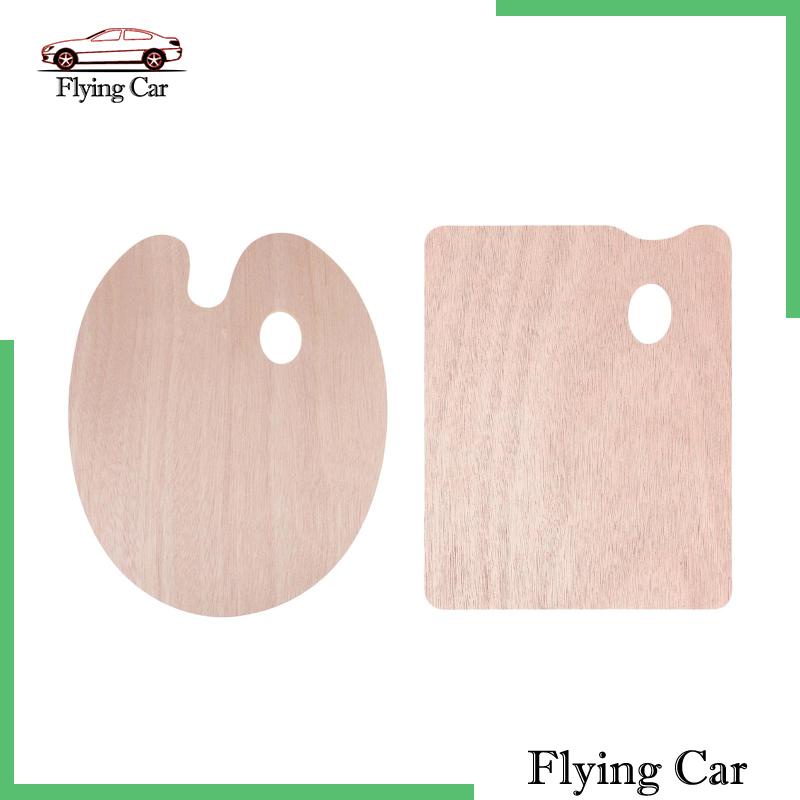 [Lzdjfmy2] Bảng Pha Màu Nước Bằng Gỗ Cho Người Mới Bắt Đầu DIY