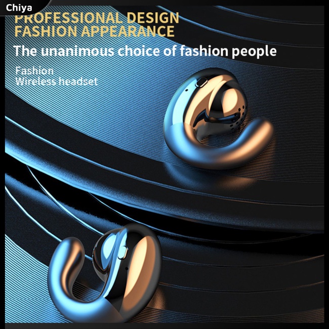 Tai nghe không dây S19 Tws Dạng Kẹp Vành Tai Có Thể Điều Chỉnh Âm Thanh Bass Hi-fi