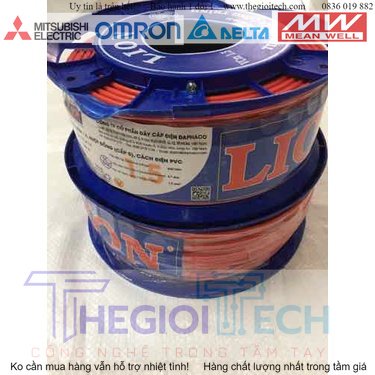 Dây điện đơn mềm VCM 1.5mm LION 1 mét - XANH
