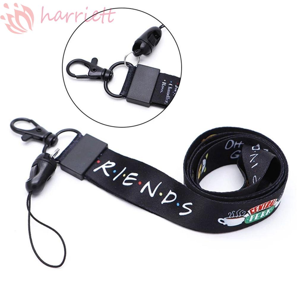 Dây Treo Điện Thoại / Thẻ Tên / Máy Ảnh Kèm Móc Khóa Tiện Dụng